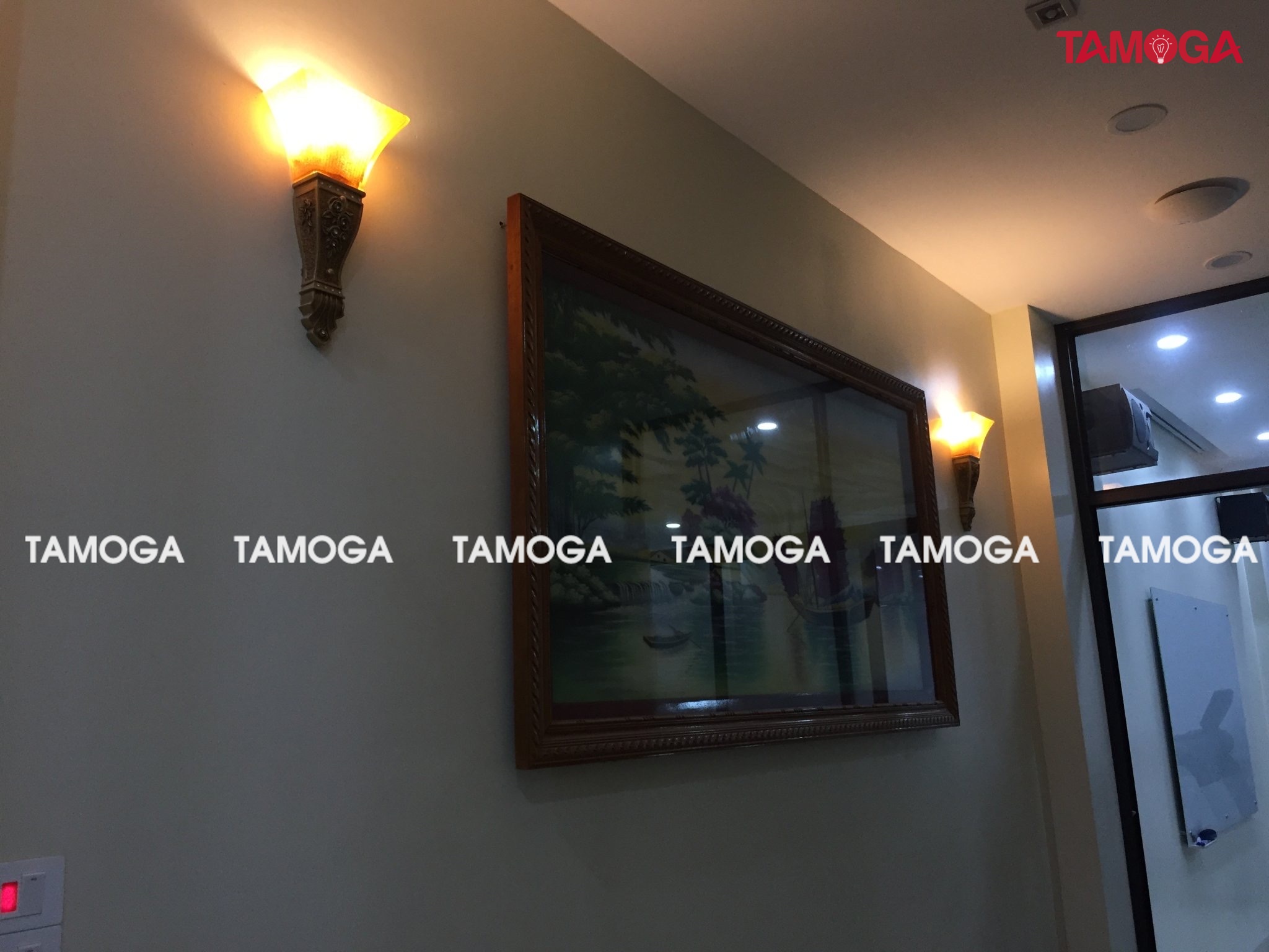 Đèn tường cổ điển trang trí phòng khách TAMOGA LANNI 6123 + Tặng kèm bóng LED chuyên dụng