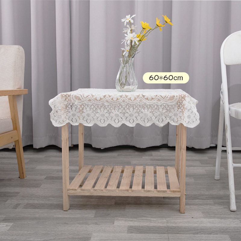 Khăn trải bàn ren phong cách vintage decor sang trọng
