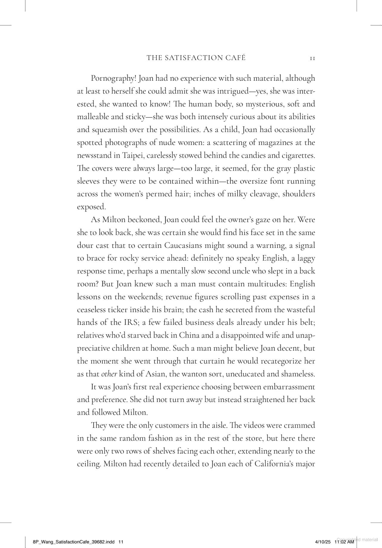 Sách ngoại văn: The Satisfaction Café