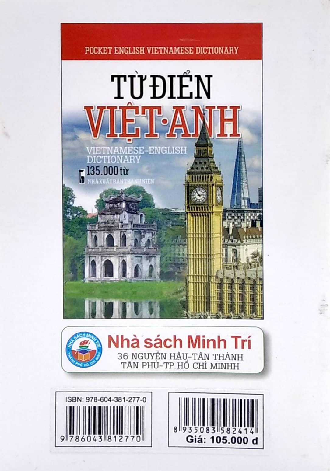 Từ Điển Việt Anh 135.000 Từ