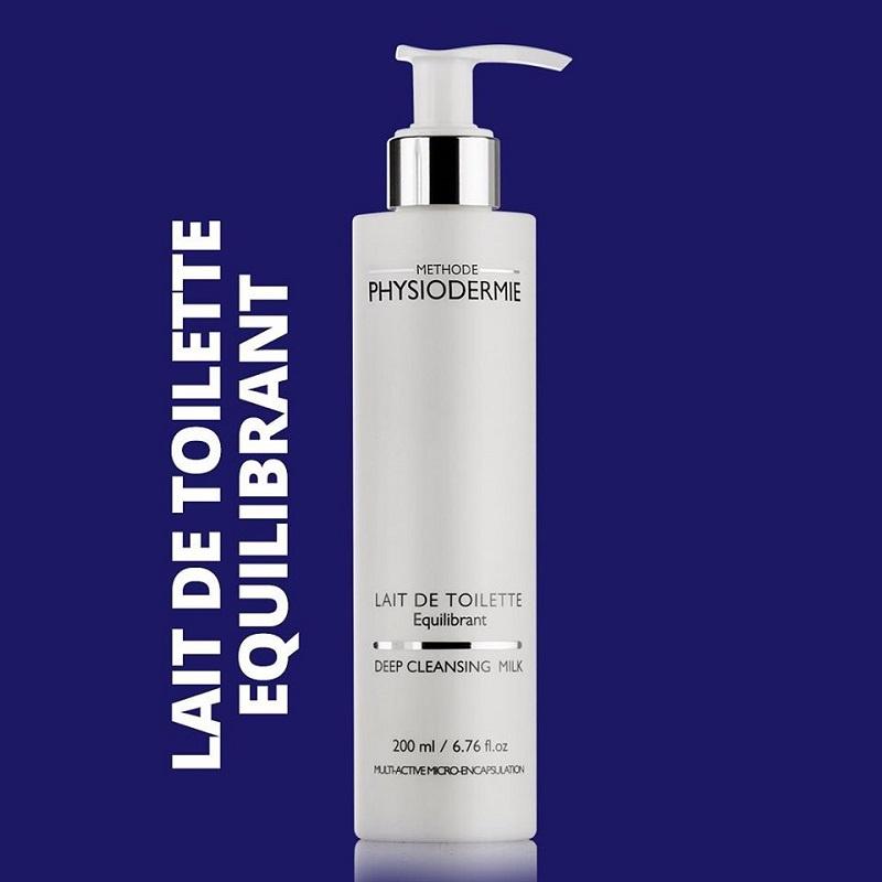 Sữa rửa mặt tẩy trang 3 trong 1 Methode Physiodermie Deep Cleansing Milk 200ml - Hee's Beauty