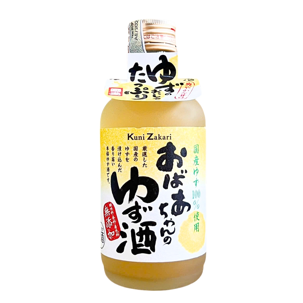 Rượu Yuzu Obaachan 7% 300ML (Nakano Sake Brewery)