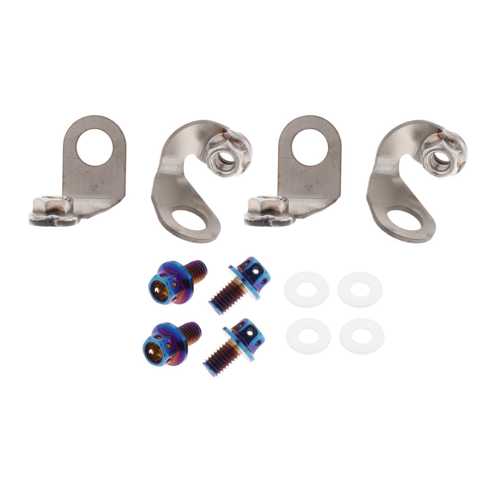 2x Universal Brake Mounting Kit Accessories Bright