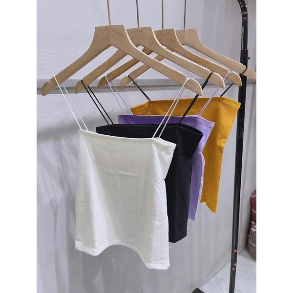 áo 2 dây sợi bún siêu đẹp chất zip loại đẹp