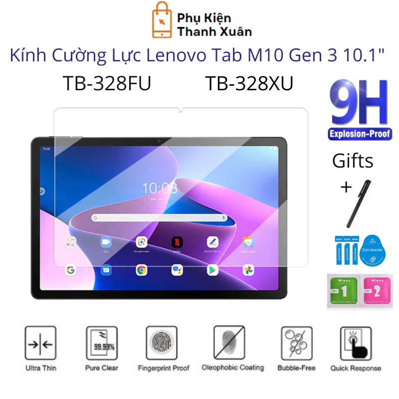 Kính cường lực dành cho máy tính bảng Lenovo Tab M10 Gen 3 10.1" 2022
