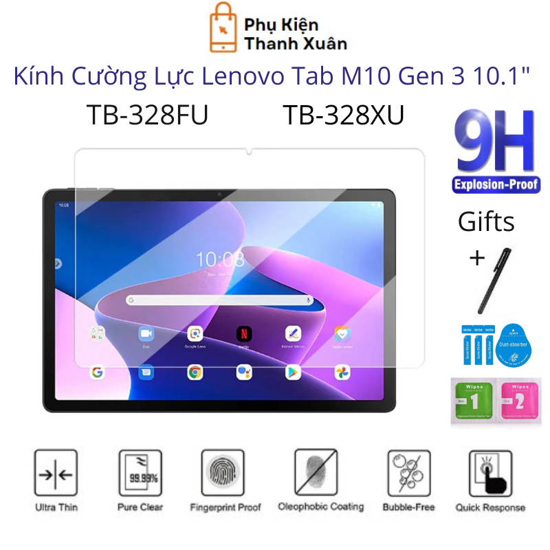 Kính cường lực dành cho máy tính bảng Lenovo Tab M10 Gen 3 10.1&quot; 2022