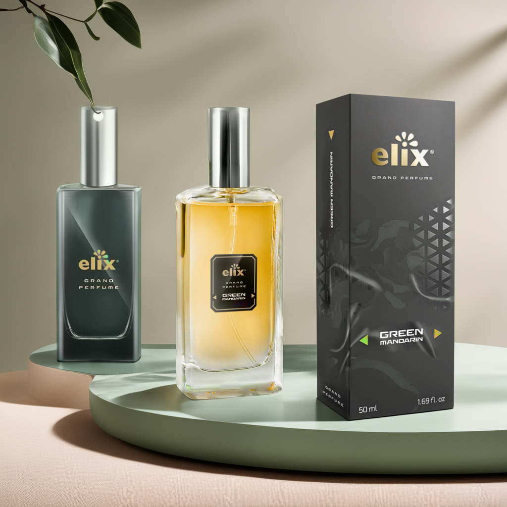 Nước hoa xịt ô tô Grand Perfume 50ml - Hương Green Mandarin (Quýt Xanh) - Hàng Chính Hãng nhập khẩu Ba Lan