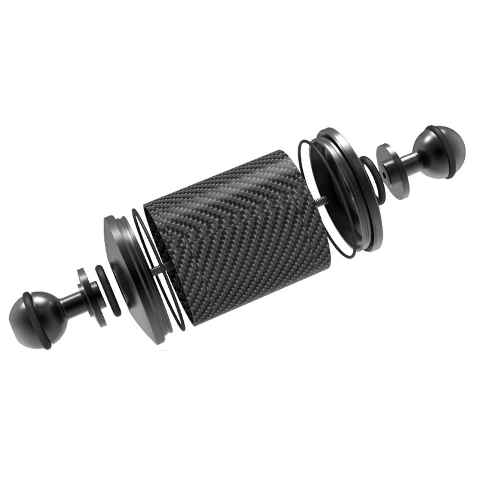 Diving Fill Arm Ball Head Bracket Arm Underwater Connector Ball Head Extension Buoyancy Arm Action Camera Photography Bracket Equipment