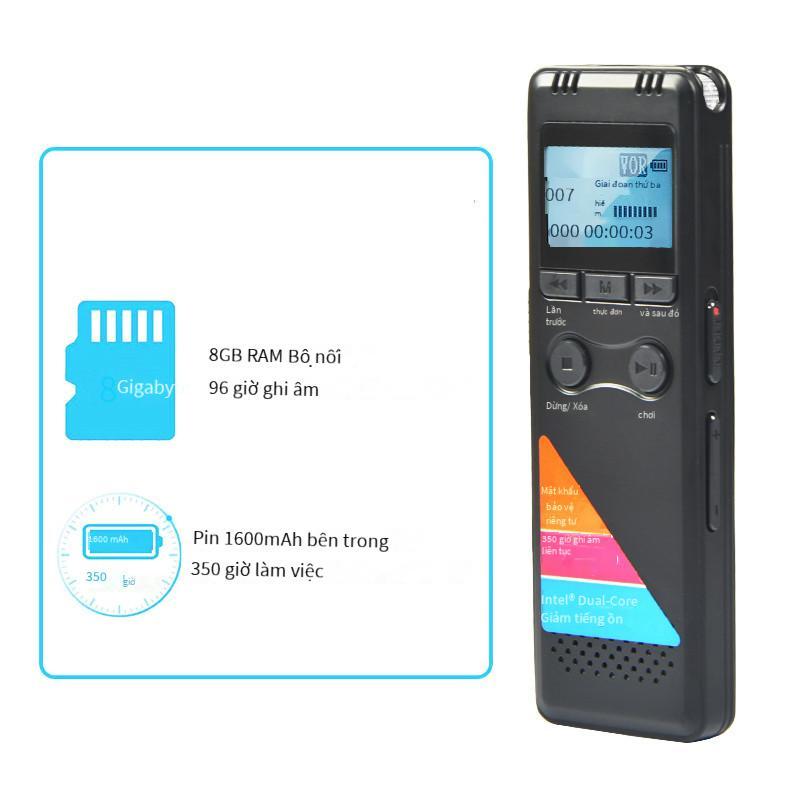 Bút ghi âm chuyên nghiệp 350 giờ giá tốt nhất Bút ghi âm giảm tiếng ồn chất lượng cao