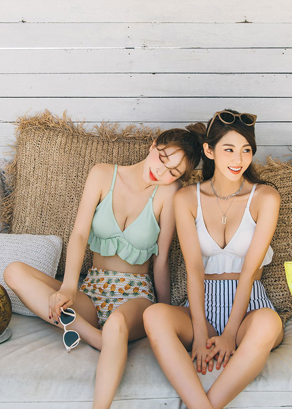 Bikini đồ bơi 2 mảnh nữ đi biển đẹp 2020, mẫu mới họa tiết độc lạ, sexy | KT020