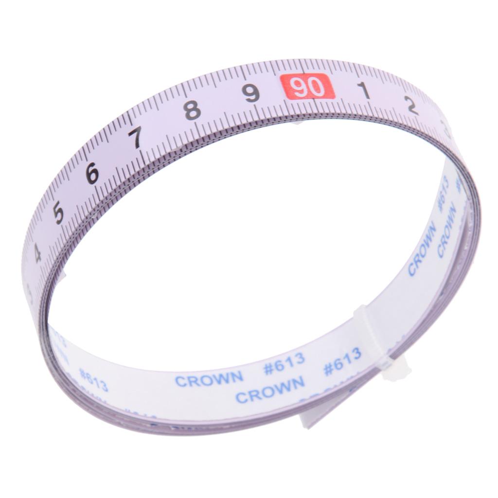 Miter Saw Track Tape Measure Adhesive Metric Ruler