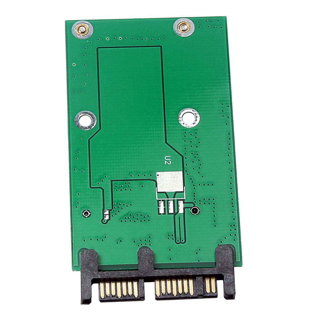 1Piece MSATA SSD to 1.8 inch Micro SATA 16Pin Adapter PCB Board