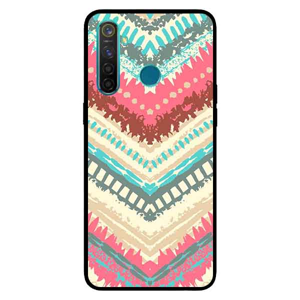 Ốp Lưng in cho Realme 5 Pro / Realme Q Mẫu Thổ Cẩm - Hàng Chính Hãng