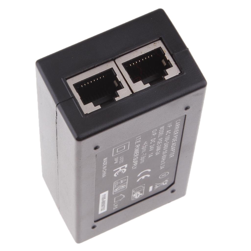24V / 1A POE Injector Splitter Power Supply Module for IP Camera Phone