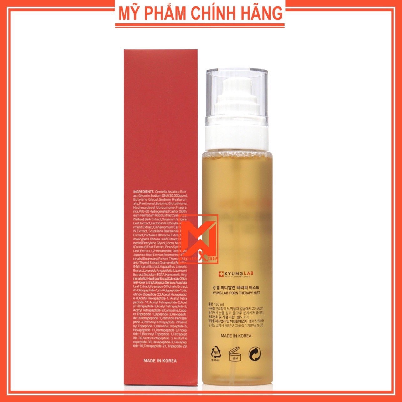 Xịt khoáng dưỡng ẩm KYUNG LAB PDRN THERAPY MIST 150ml