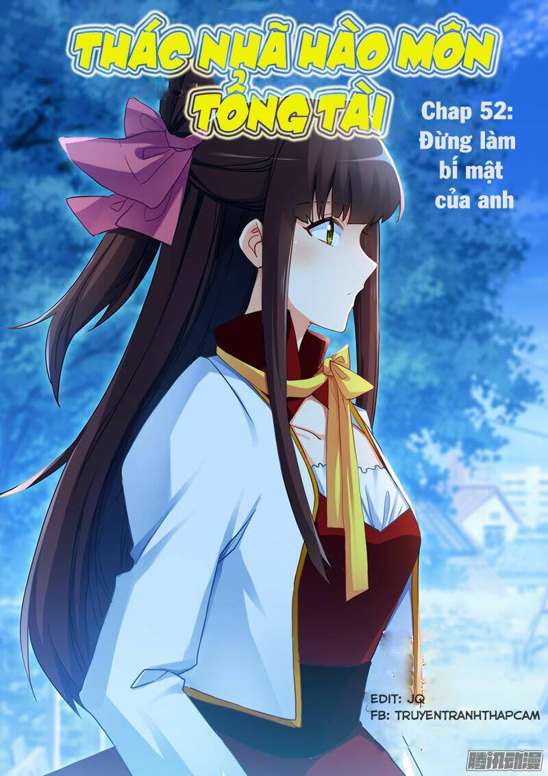 thác nhạ hào môn tổng tài chapter 52 1