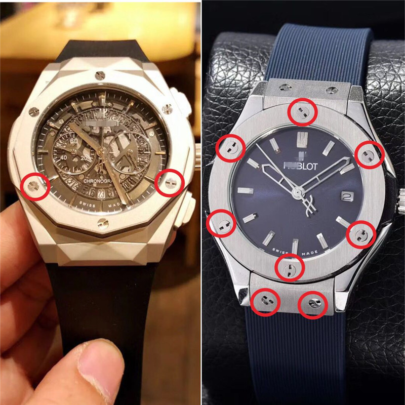 Ốc gắn đồng hồ Hublot cao cấp đủ size kèm tovit thay dây