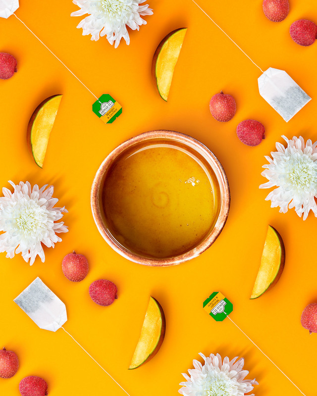 TRÀ XANH AHMAD ANH QUỐC - VẢI & XOÀI - Mango & Lychee - Sự kết hợp mang hương vị nhiệt đới