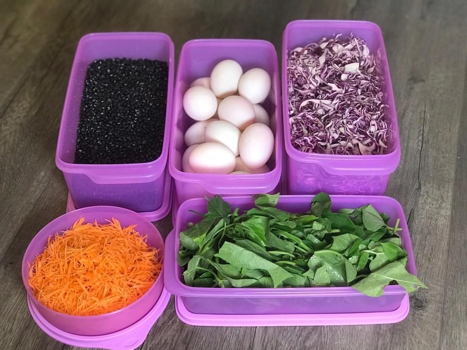 Bộ Hôp Trữ Mát Tím 5h Tupp