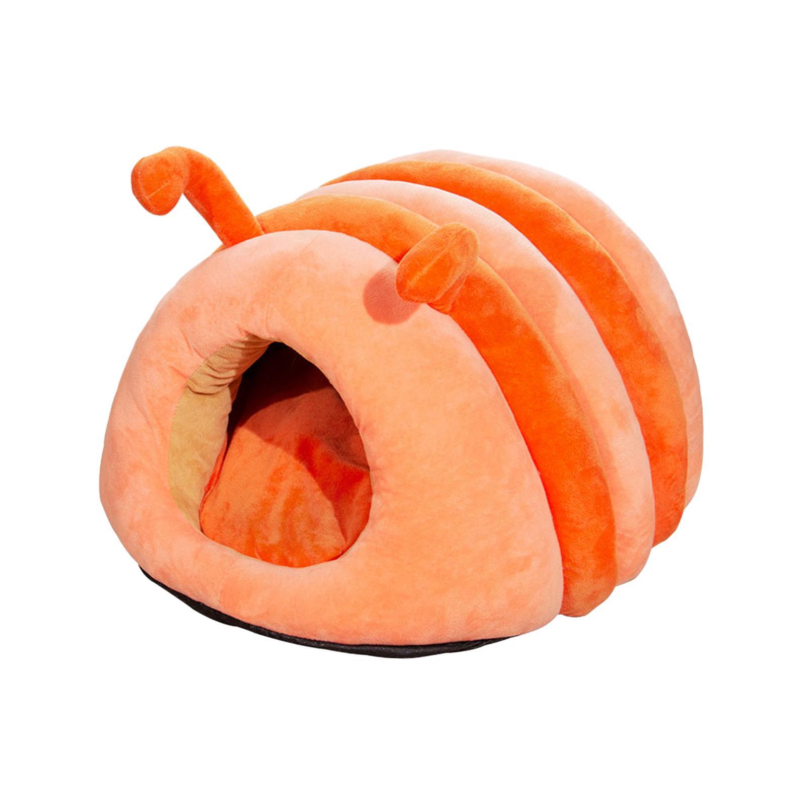 Animal Shape Cave Bed Cat Dog House Anti Slip Bottom Portable No Deformation Kennel Pad Sleeping Bed for Rabbit