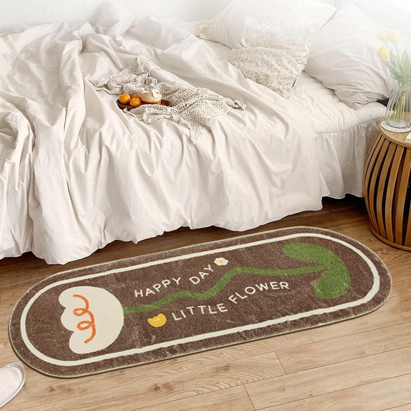Thảm Lót Sàn Chống Trượt Mềm Mại Họa Tiết Hoạt Hình Dễ Thương