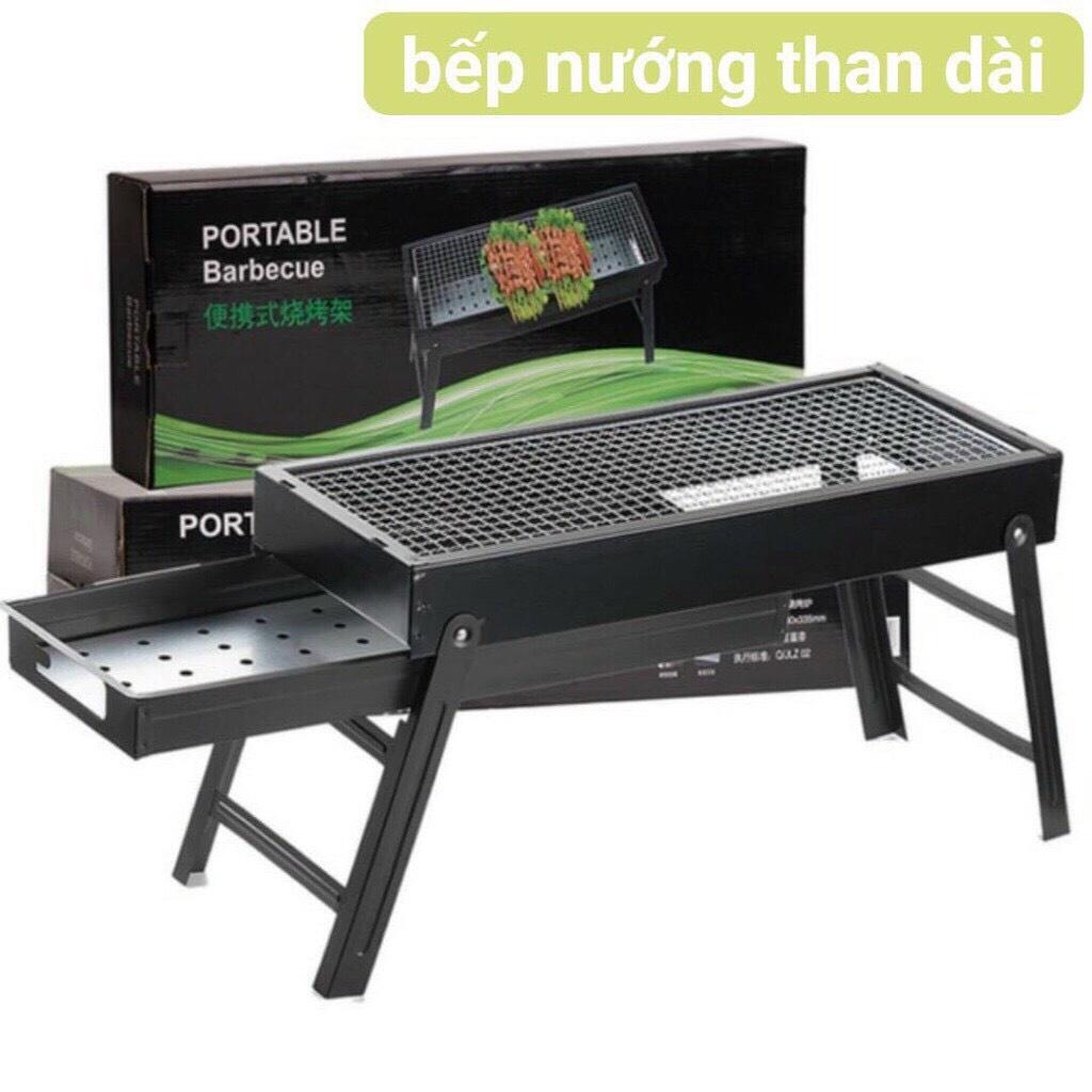 BẾP NƯỚNG THAN DÀI, BẾP NƯỚNG BBQ NGOÀI TRỜI THAN HOA INOX KHÔNG KHÓI