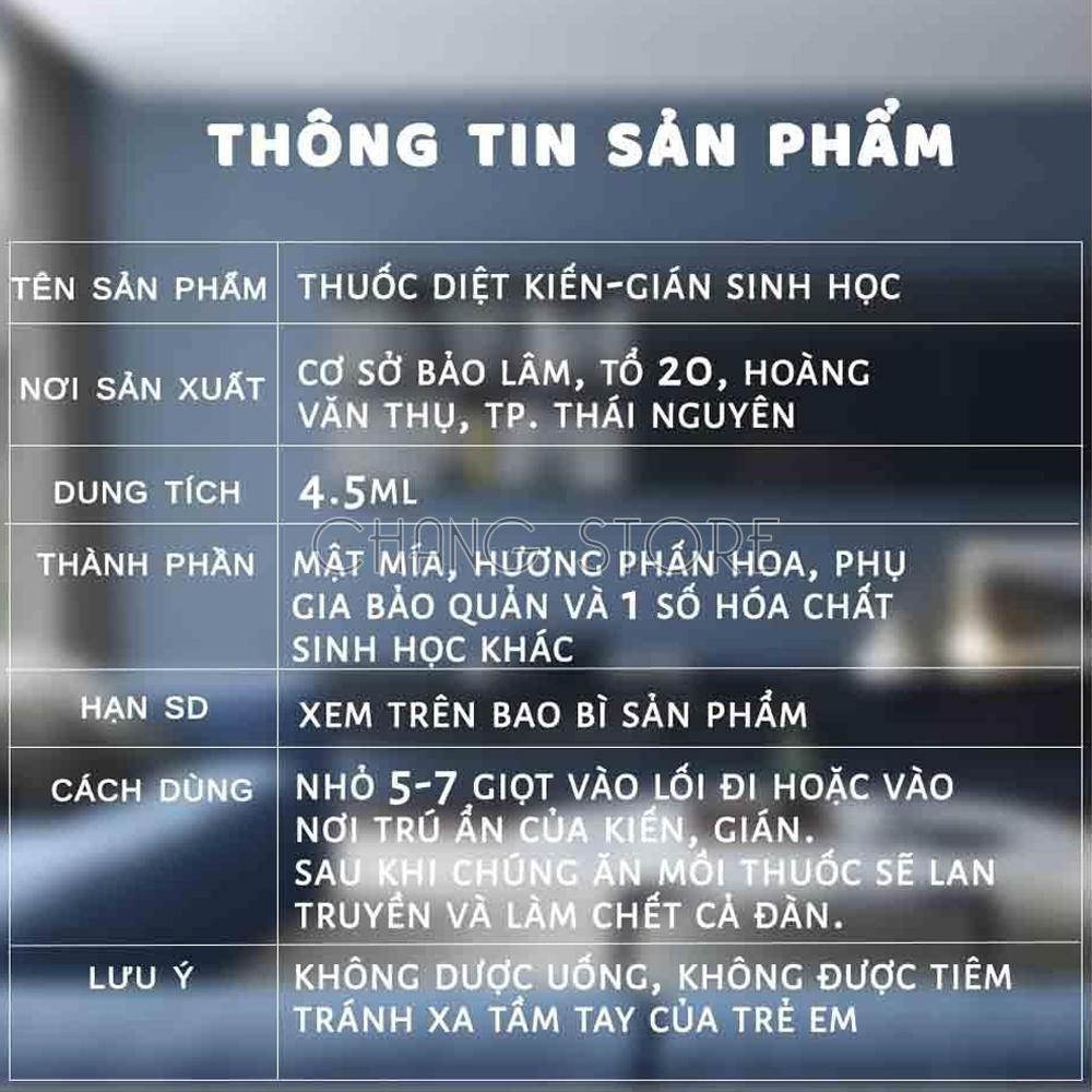 Thuốc Diệt Kiến,Gián Tận Gốc Siêu Hiệu Quả