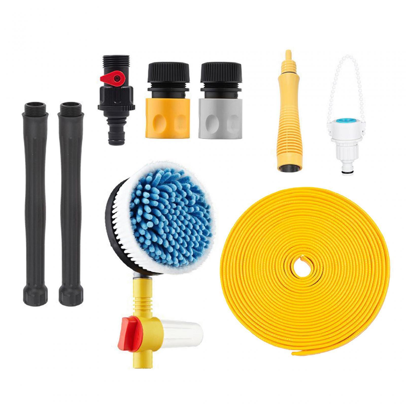 Car Rotary Wash Brush  Cleaning Mop for Glass Garden Sprinkling Tool