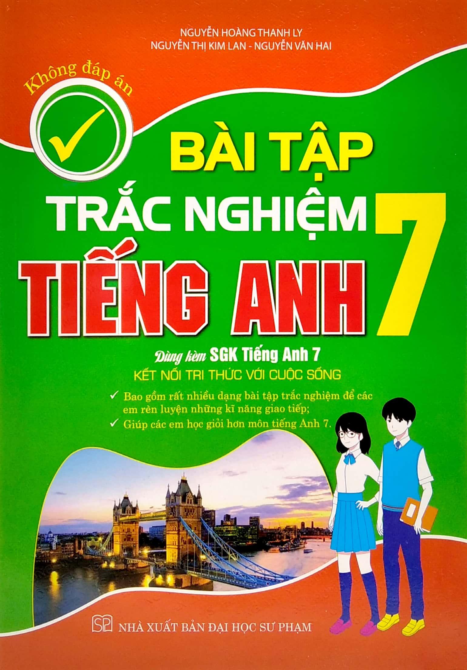 Bài Tập Trắc Nghiệm Tiếng Anh Lớp 7