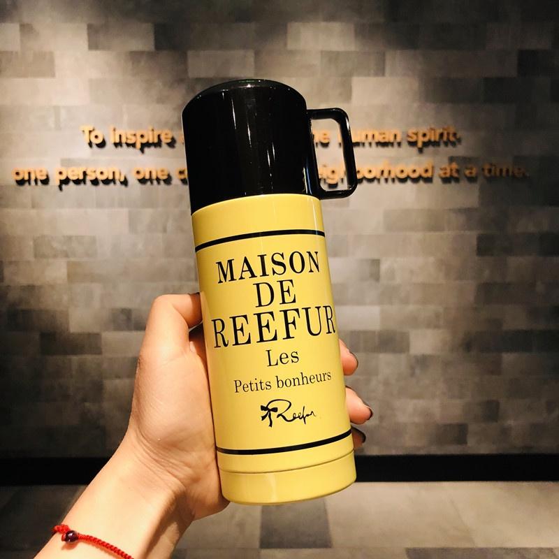 Bình giữ nhiệt Maison De Reefur 350ml có nắp làm cốc uống nước đẹp độc