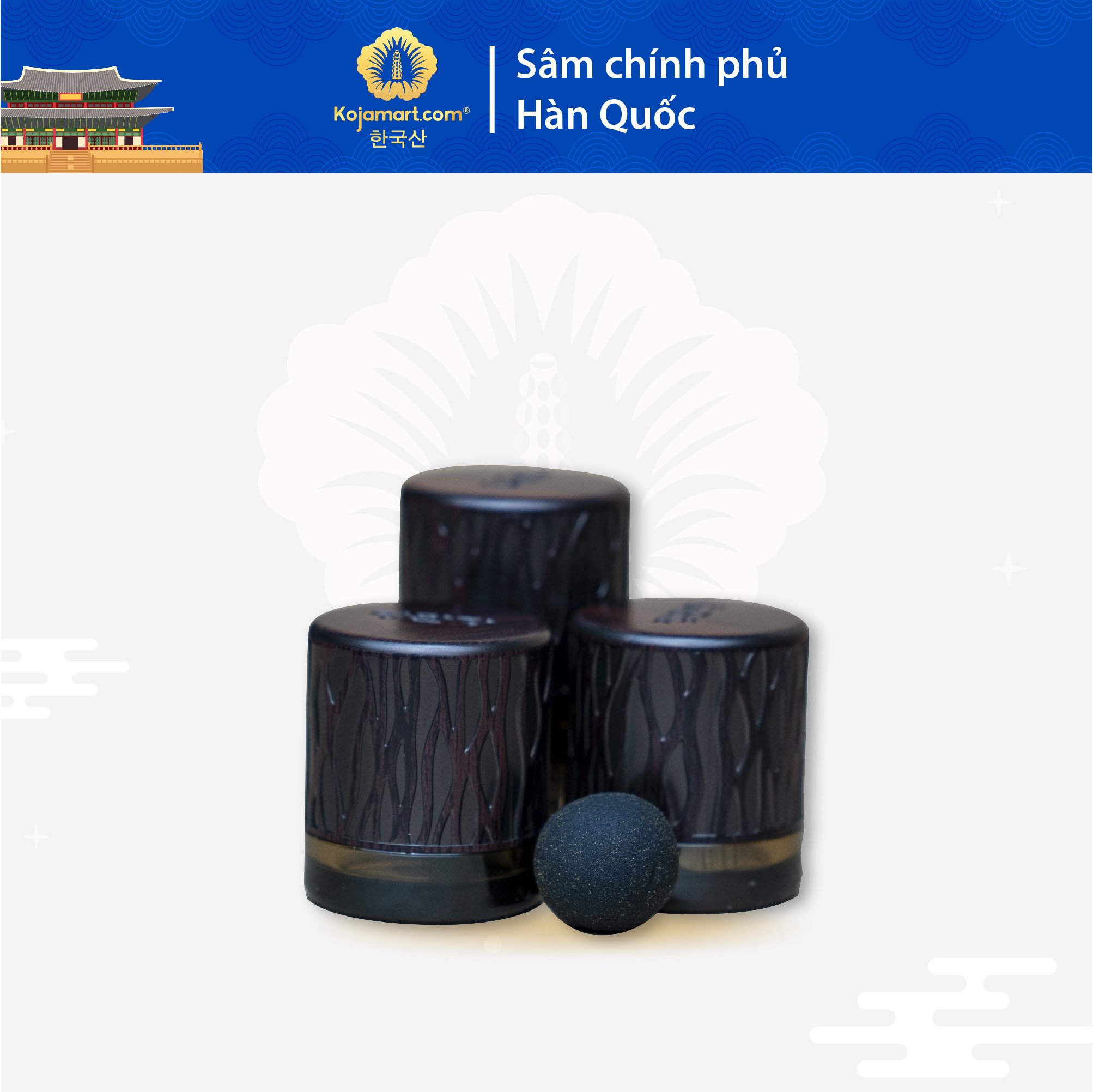 Linh Đan Hồng Sâm Chính Phủ KGC Cheong Kwan Jang Cao cấp Hộp 30 viên