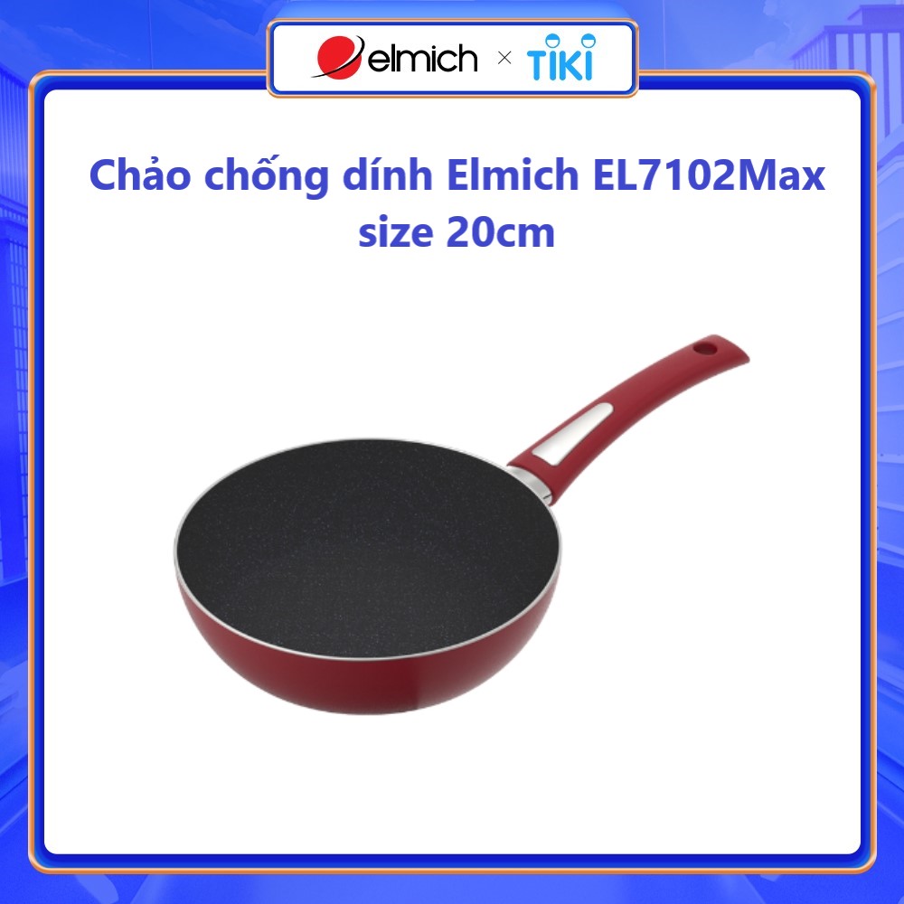 Chảo chống dính Elmich EL7102Max size 20cm