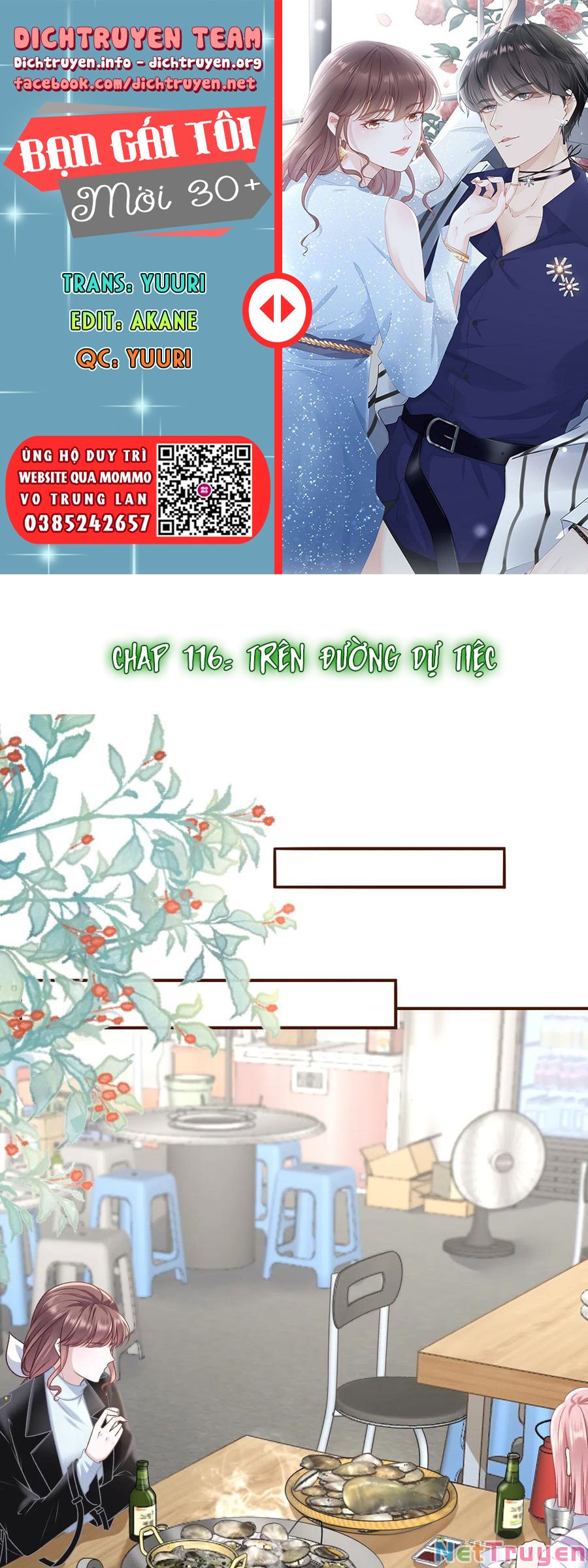 bạn gái tôi mới 30+ tuổi xuân chapter 116 1