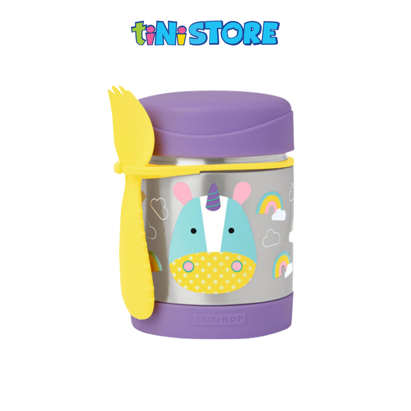 tiNiStore-Hộp đựng thức ăn giữ nhiệt Zoo Skip Hop - Unicorn 252382
