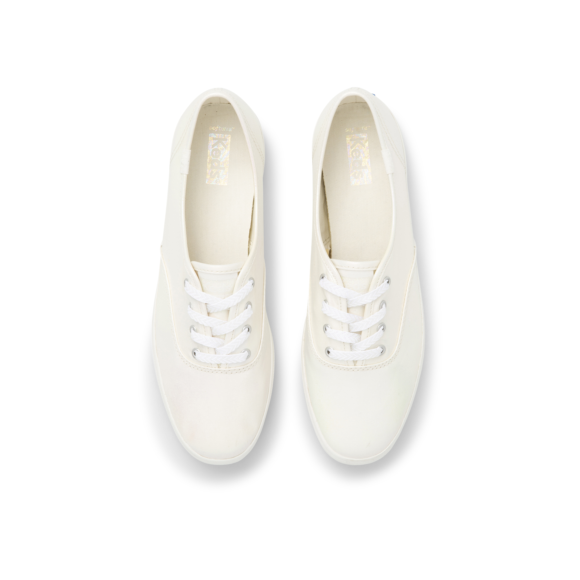 Giày Keds Nữ- Champion Irridescent Canvas White Multi- KD065886