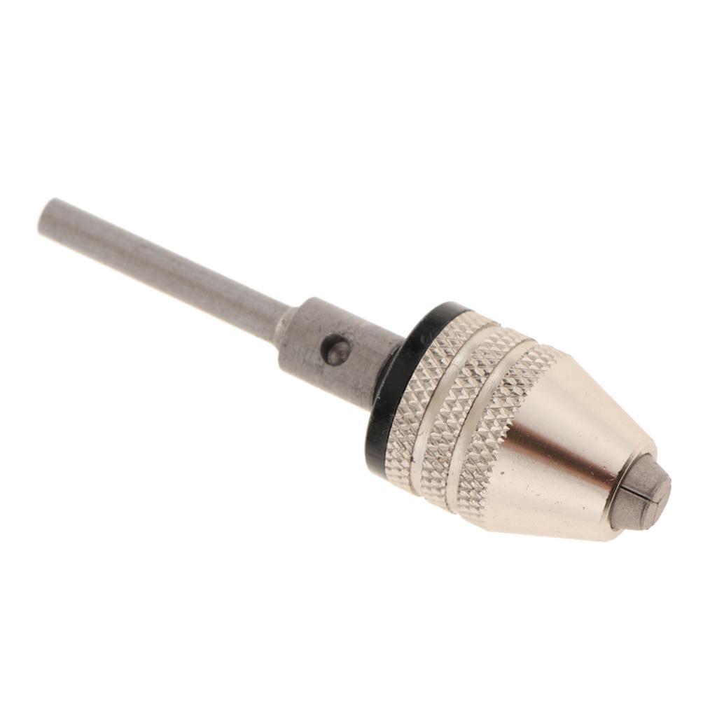 3-5pack Hex Shank Drill Chuck Adapter Conversion Tool 0.3-3.4mm 3mm Round Shank