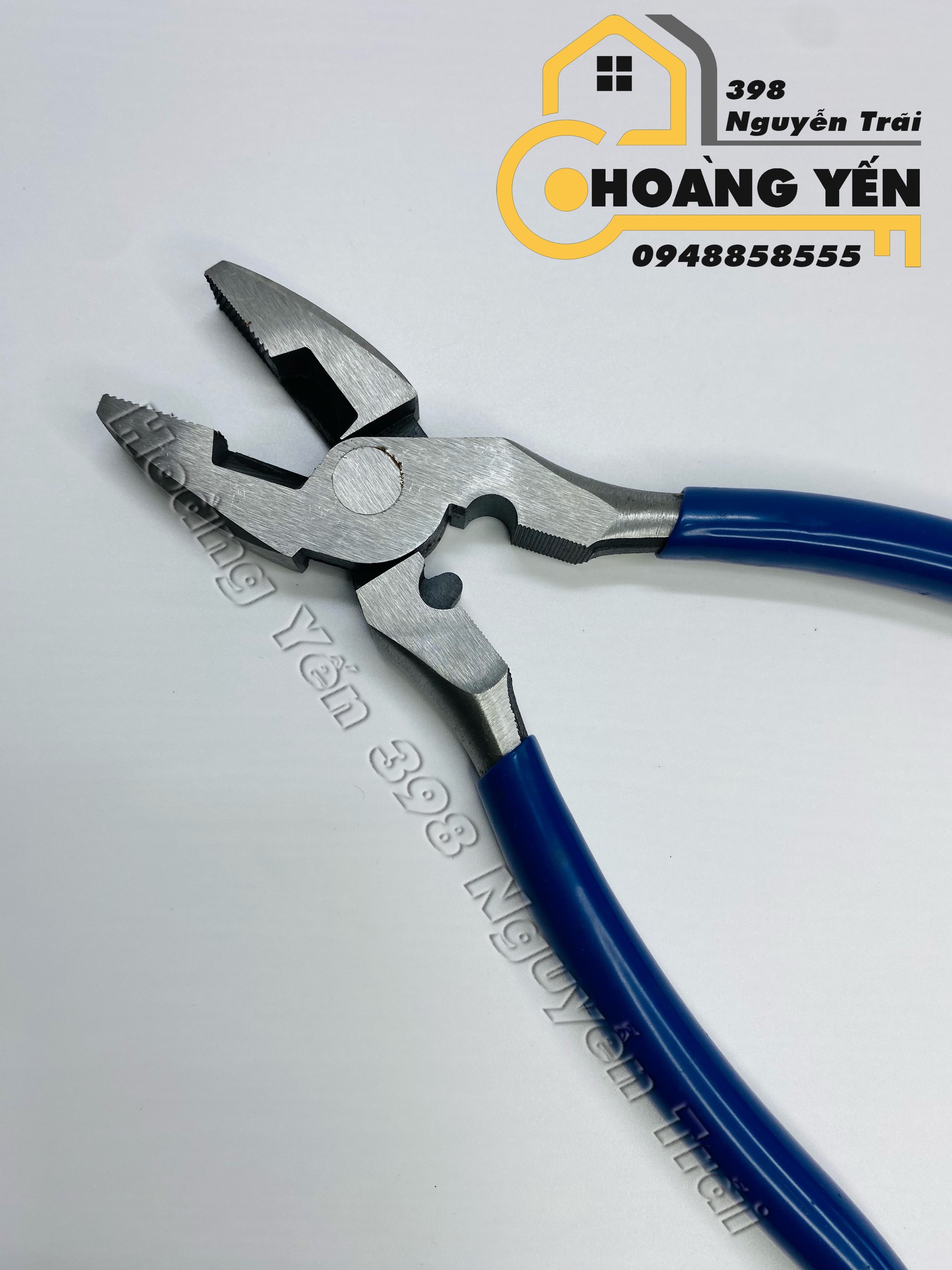 Kìm Điện Công Nghiệp Đa Năng Cán Xanh 250mm/10" B0019-10 CMart