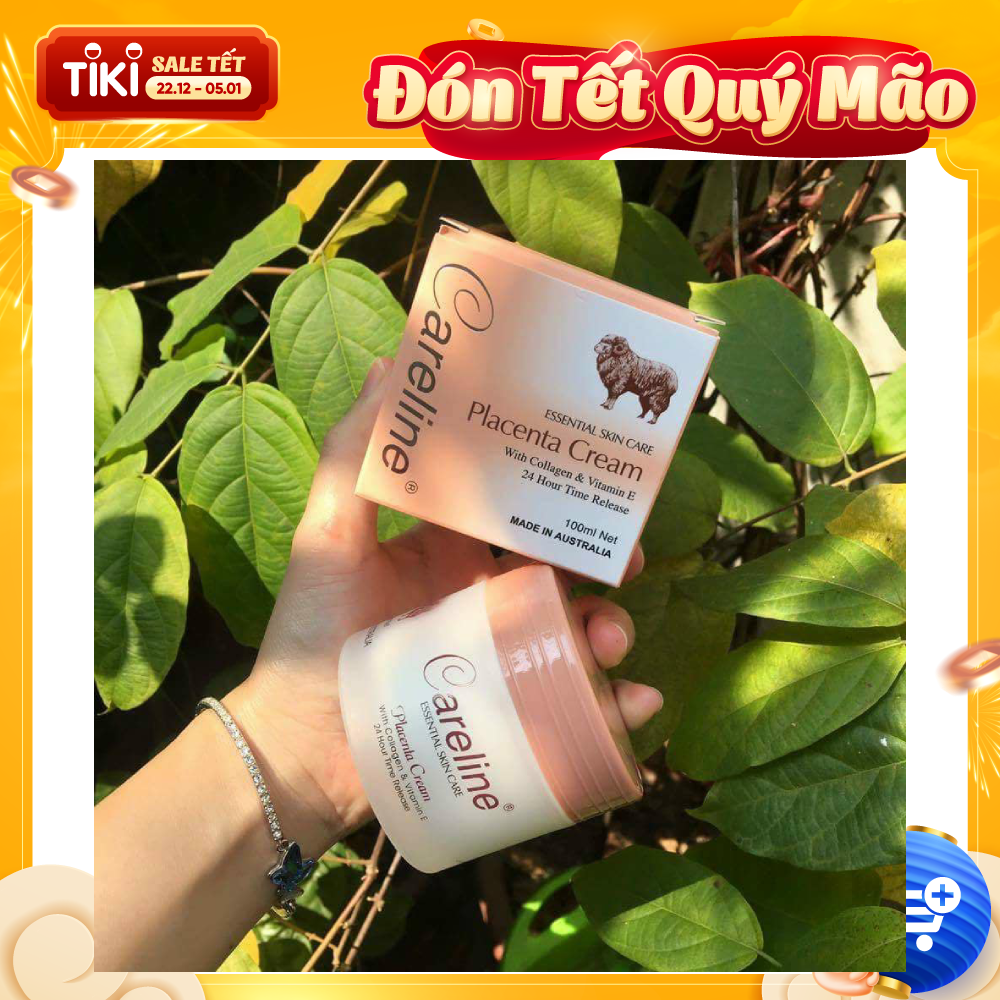 Kem Dưỡng Da,Dưỡng Ẩm Nhau Thai Cừu Careline Úc 100ml