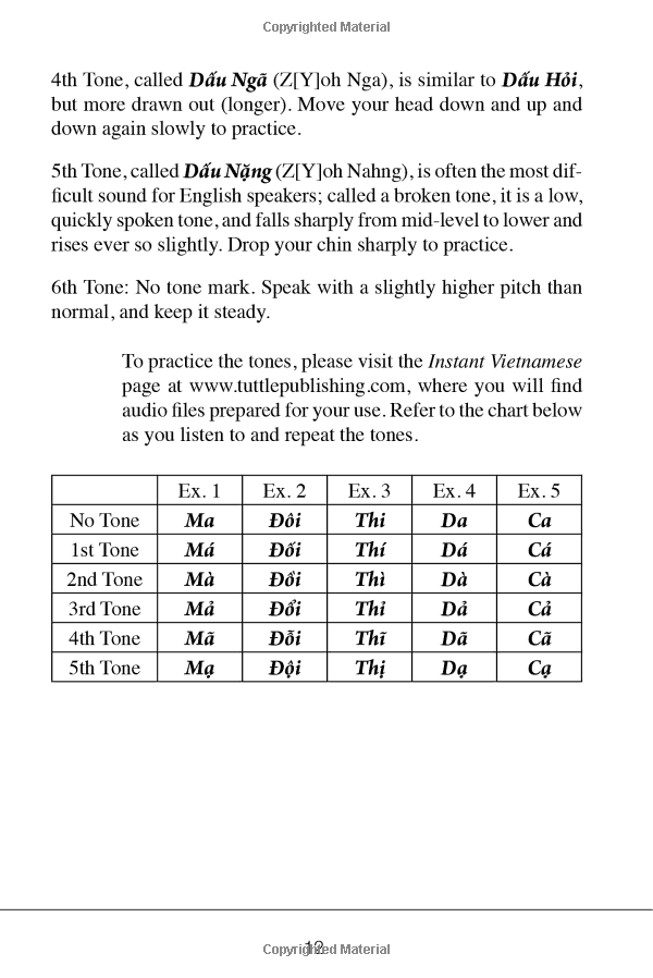 Instant Vietnamese: Vietnamese Phrasebook: How to Express 1,000 Different Ideas with Just 100 Key Words and Phrases!