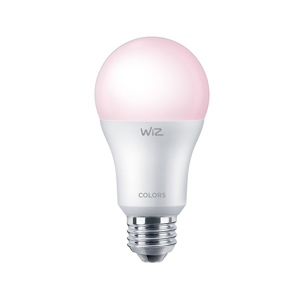 Bóng đèn thông minh WiZ Tunable White and Color RGB E27 9W A60 16 triệu màu Hàng Chính Hãng