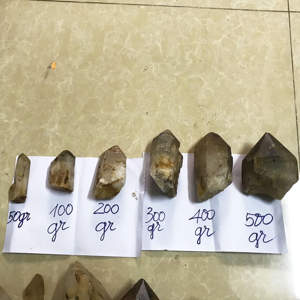 Đá Thạch - anh tinh thể nguyên khối nhiều kích thước