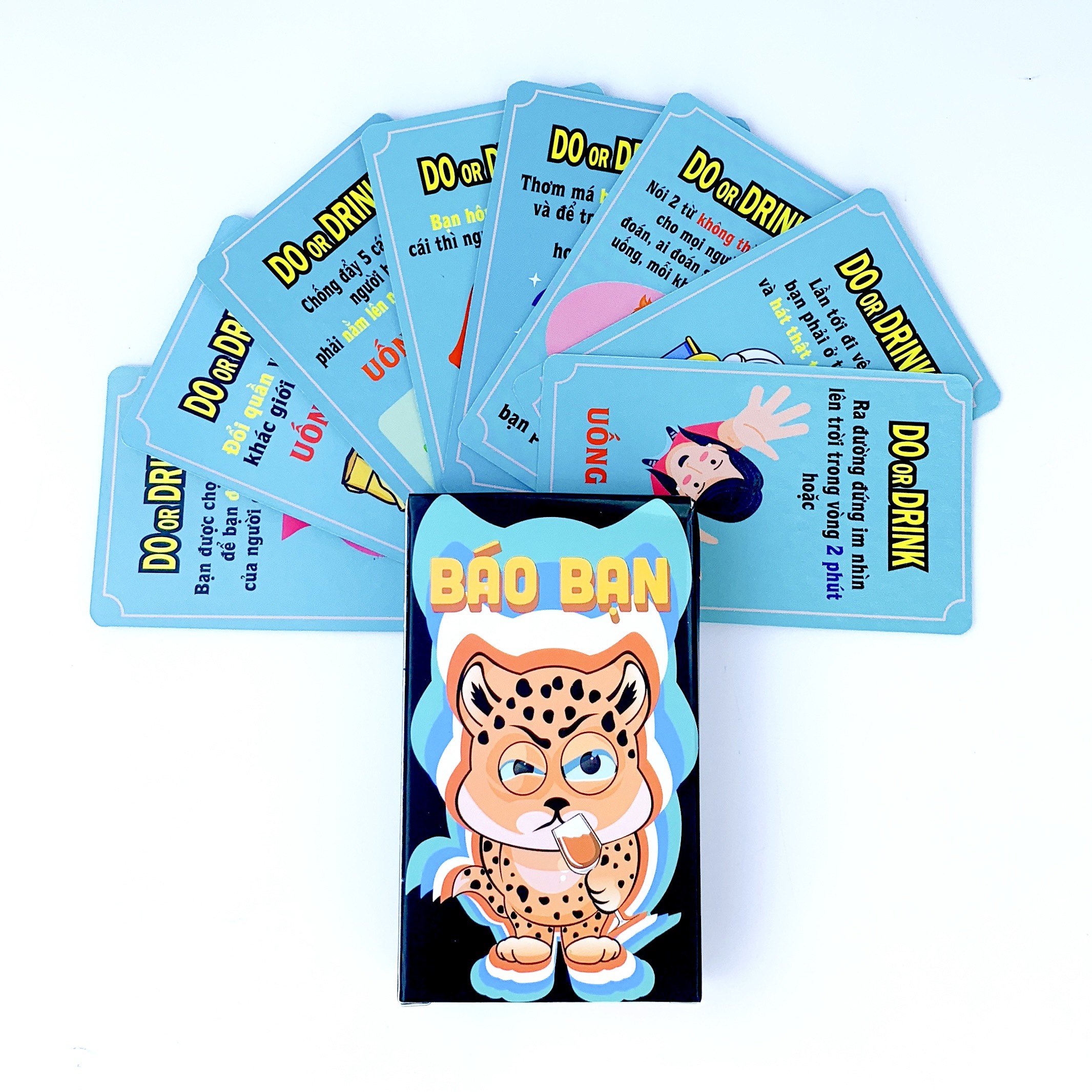Bộ bài Báo Bạn - Drinking Game Làm hay Uống uống rượu cho cặp đôi nhóm bạn