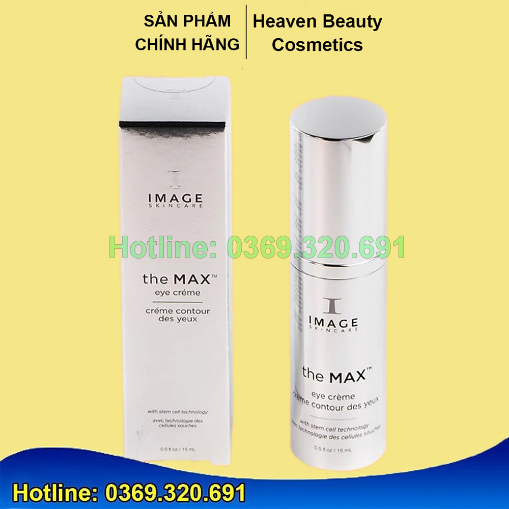 Kem chống nhăn, giảm bọng mắt Image The Max Eye Creme 15mL