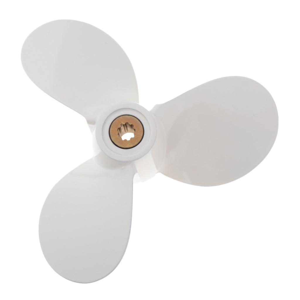Aluminum Alloy Marine Boat Yacht Propeller 4-5-6HP Fit for Yamaha 7 1/2x7-BA