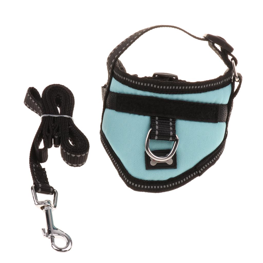 Adjustable Harness Walking Lead Leash Chest Strap For Pet Cat