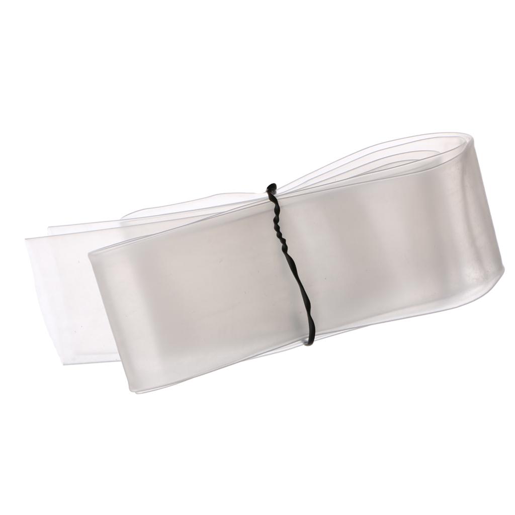 1 Mét 25 Mm Trong Suốt/Trắng 2:1 Nhiệt Ống Dây Cáp Sleeving Bọc 3.28Ft