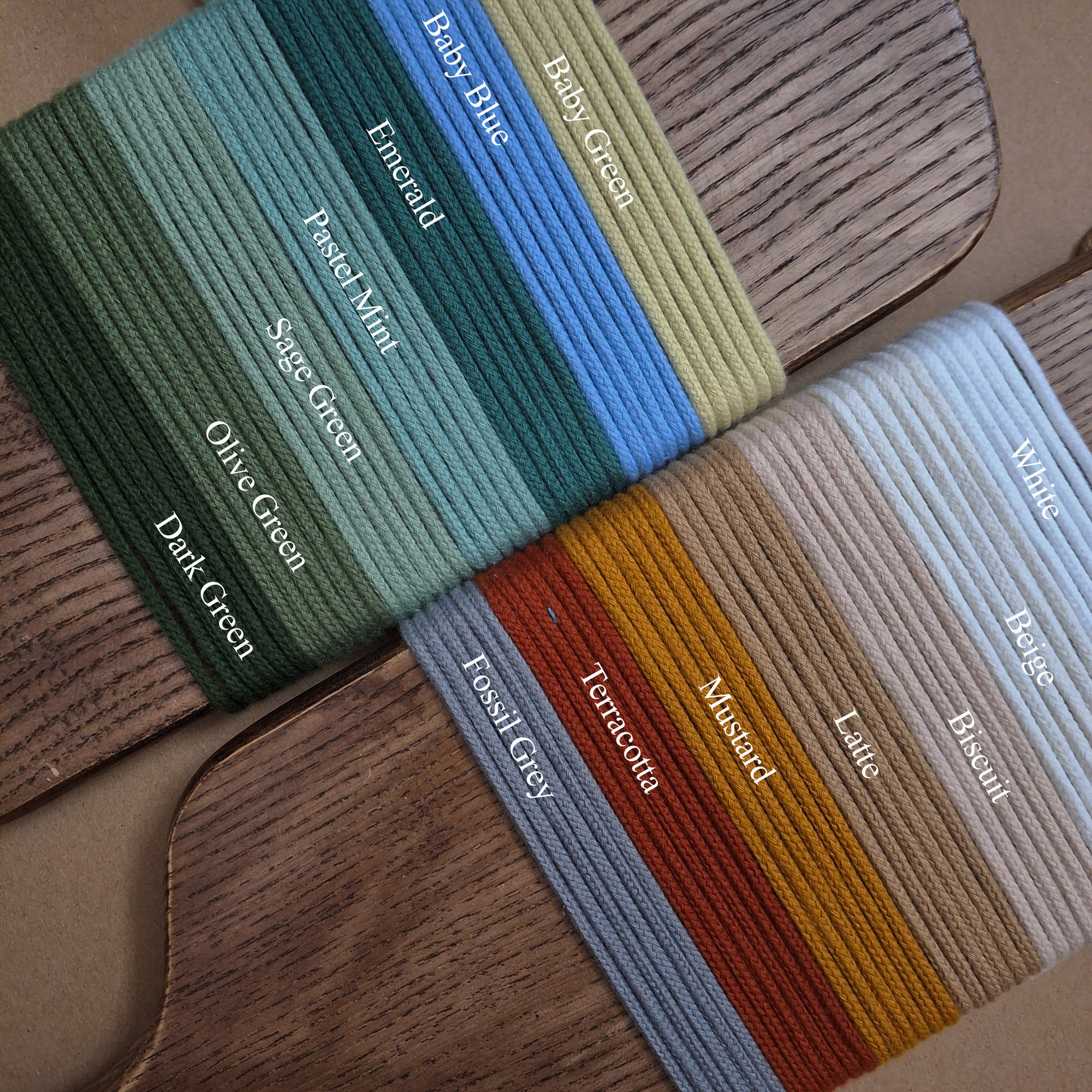 Bó 10 mét dây dệt macrame, sợi dệt 3mm - làm dây đeo điện thoại