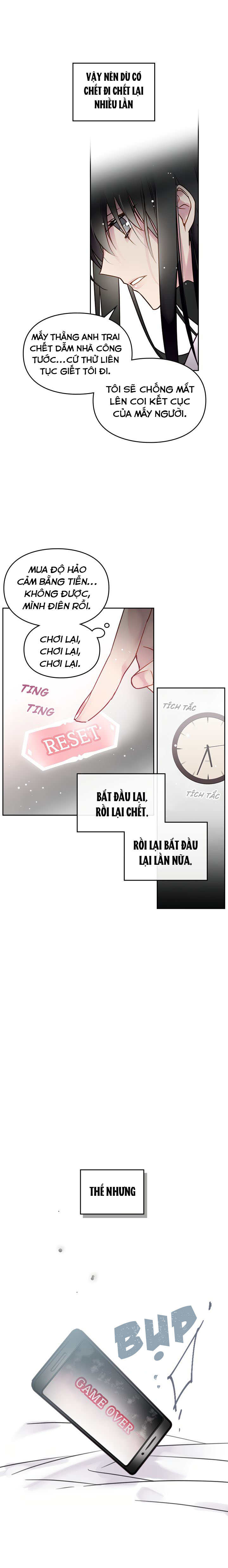 kết thúc của nhân vật phản diện chỉ có thể là cái chết chapter 2 4