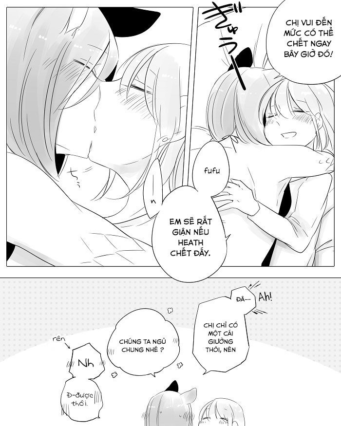 yêu quái cô đơn và cô bé bị mù chapter 10 16