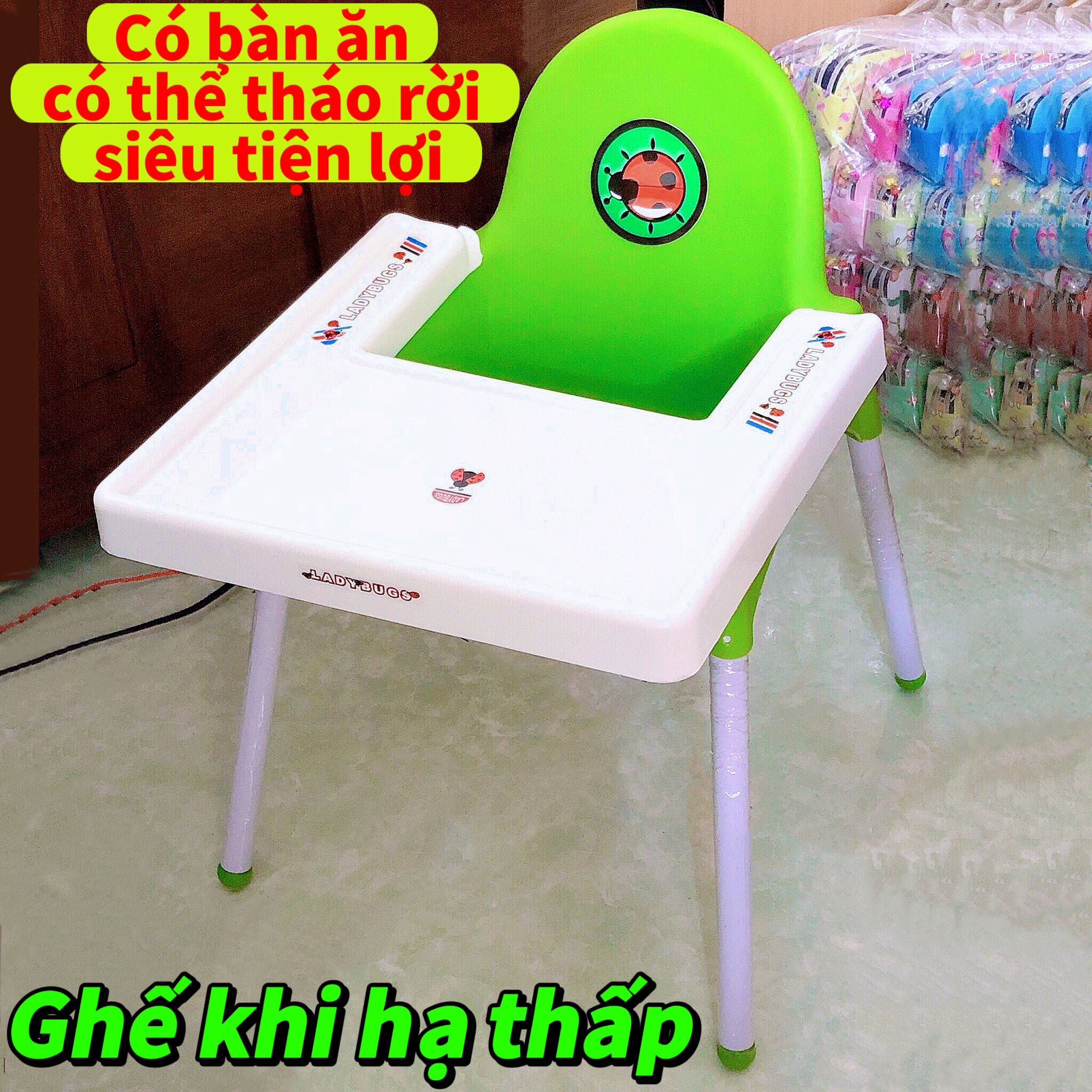 Ghế ngồi ăn bột cho bé